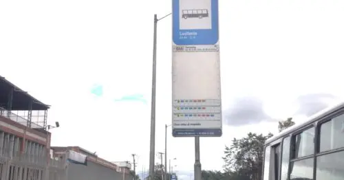 PARADERO SITP LUSITANIA  072A07 BOGOTÁ